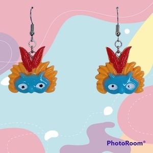 Monster earrings
